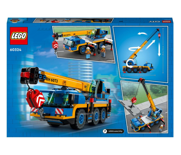 LEGO City 60324 Żuraw samochodowy - 1032216 - zdjęcie 7